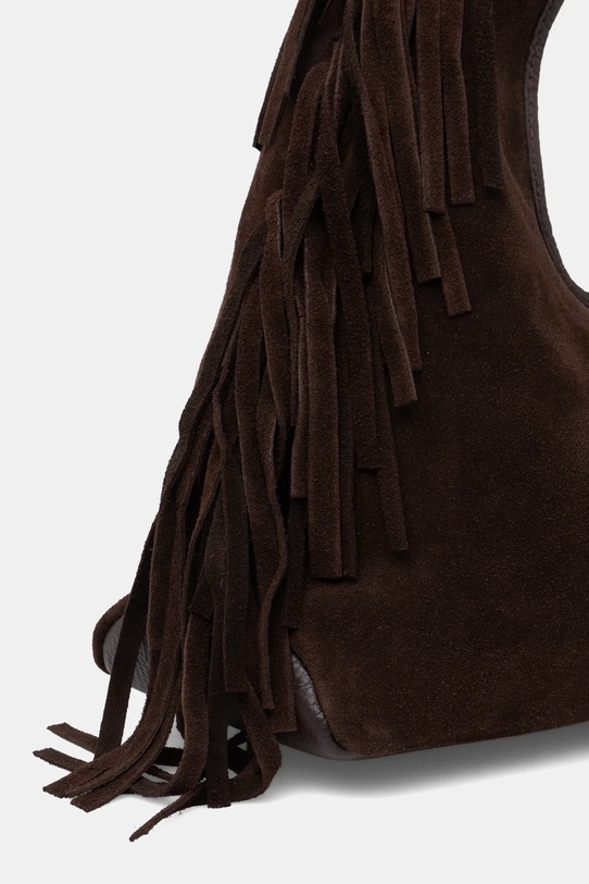 Answear.LAB torebka skórzana brązowy 1455.hak