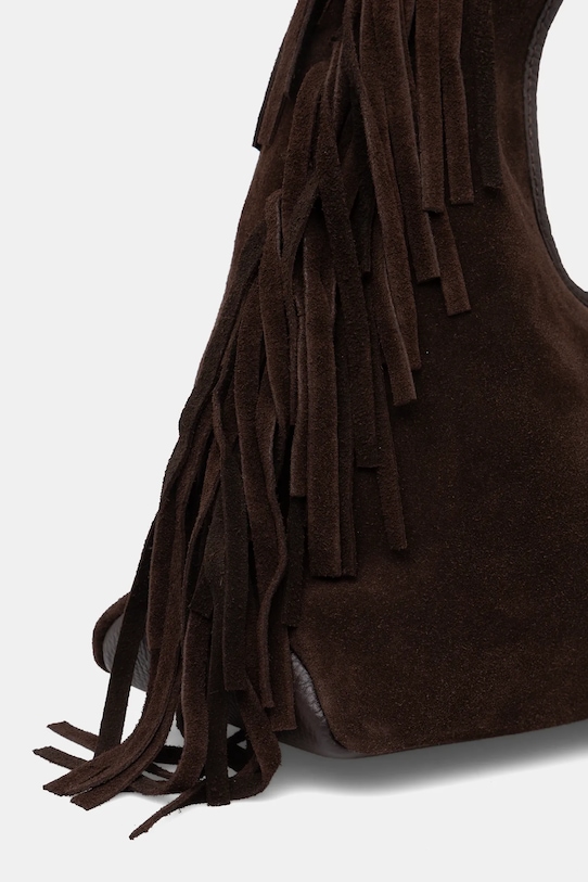 Answear.LAB torebka skórzana brązowy 1455.hak