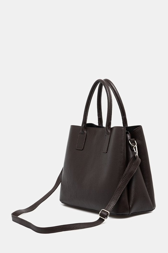 Answear.LAB torebka skórzana el108.iak brązowy WS26