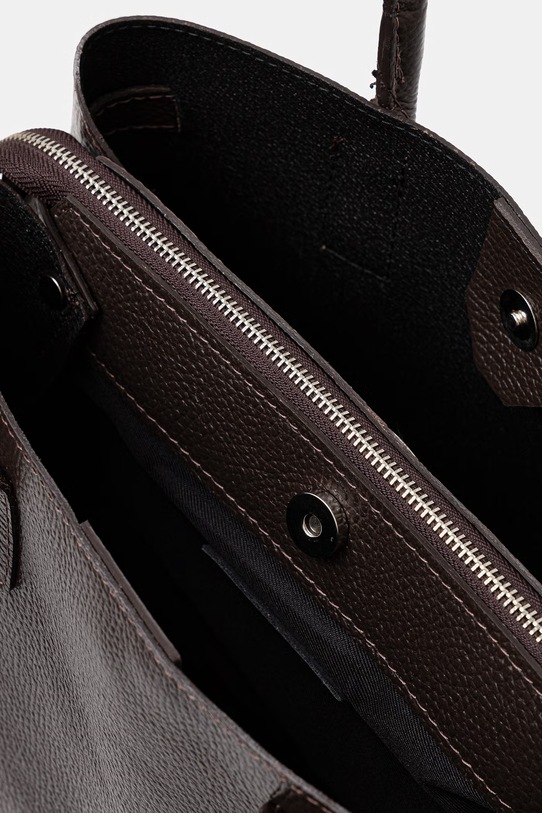 Answear.LAB torebka skórzana brązowy el108.iak