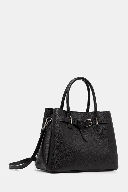 Answear.LAB torebka skórzana el108.iak czarny WS26