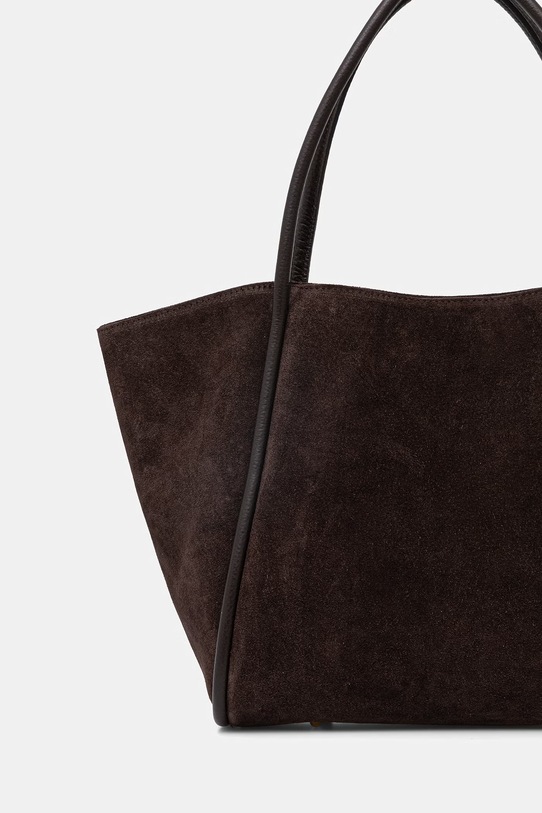 Answear.LAB torebka zamszowa sys1217.iak brązowy WS26