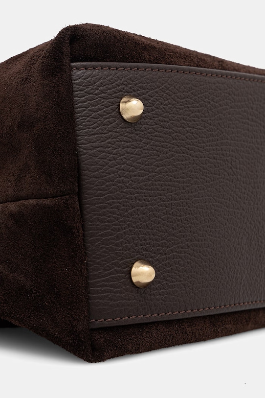 Answear.LAB torebka zamszowa feb0205.iak