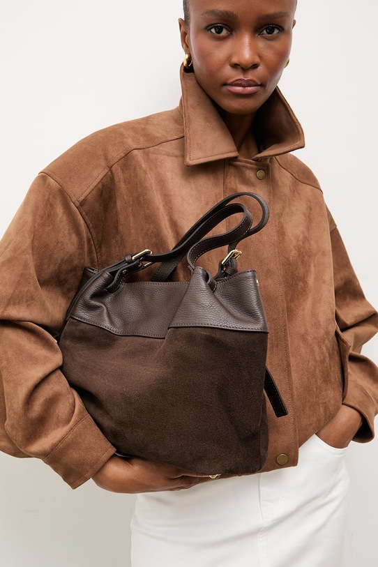 Semišová kabelka Answear.LAB feb0205.iak