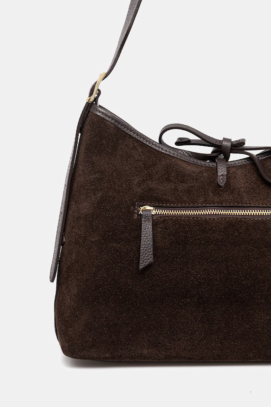 Akcesoria Answear.LAB torebka skórzana lls2207.iak brązowy