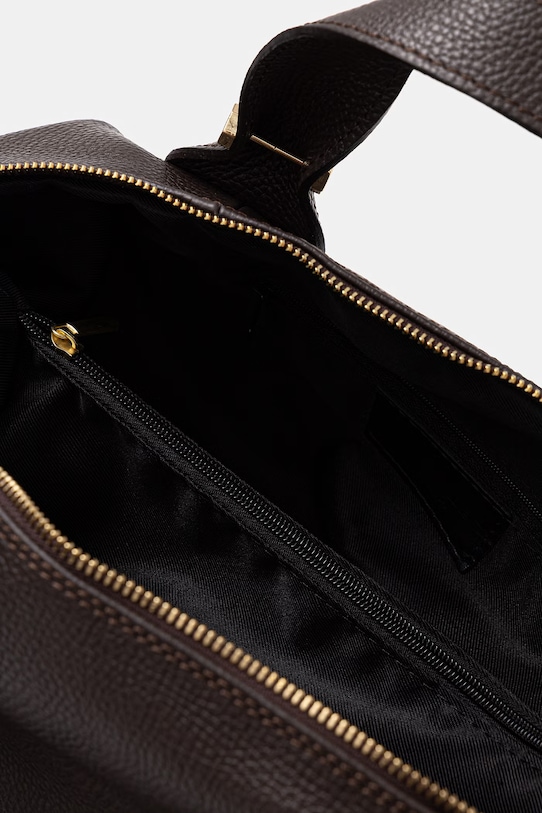 Answear.LAB torba skórzana iab02714.iak brązowy