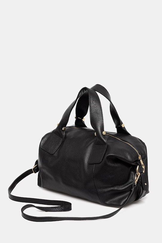 Akcesoria Answear.LAB torba skórzana iab02714.iak czarny