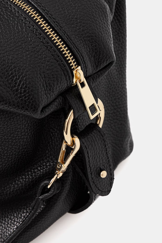 Answear.LAB torba skórzana czarny iab02714.iak