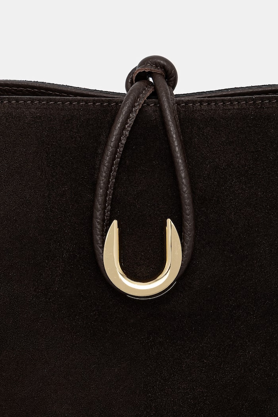 Answear.LAB borsa da baule da donna in camoscio 1457.hak marrone