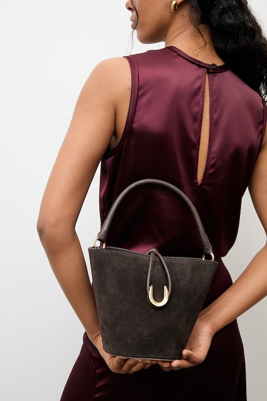 Answear.LAB borsa da baule da donna in camoscio 1457.hak