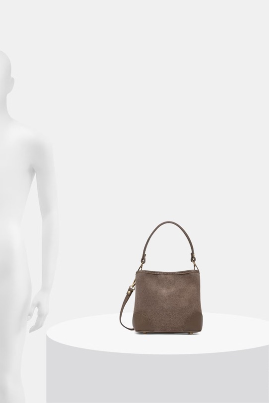 Answear.LAB torebka worek damska zamszowa WS26-TOD130