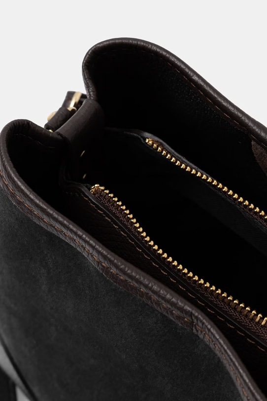 Answear.LAB torebka worek damska zamszowa WS26-TOD130 brązowy