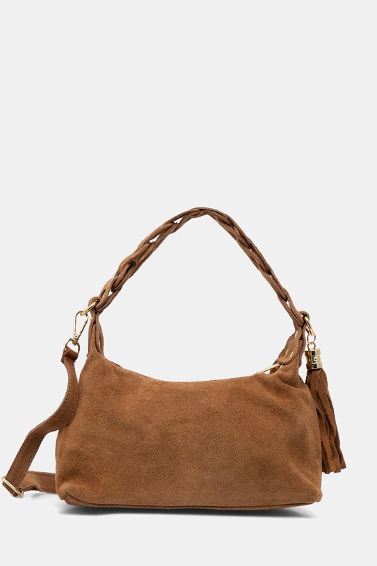 Answear.LAB χιαστί γυναικεία δέρμα σουέτ καφέ 1486.hak