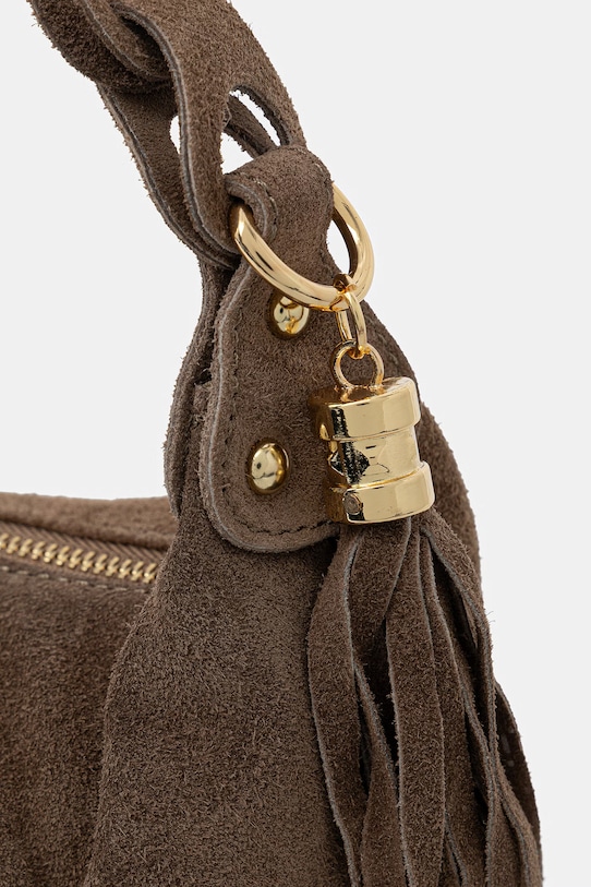 Answear.LAB χιαστί Γυναικεία δέρμα σουέτ καφέ 1486.hak