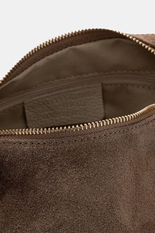 Answear.LAB χιαστί Γυναικεία δέρμα σουέτ 1486.hak καφέ