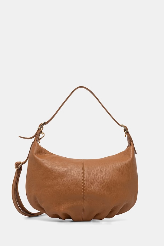 Answear.LAB torebka crossbody damska skórzana brązowy WS26-TOD133