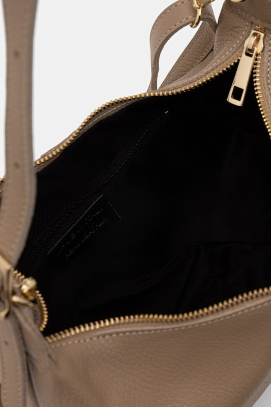 Answear.LAB torebka crossbody damska skórzana WS26-TOD133 brązowy