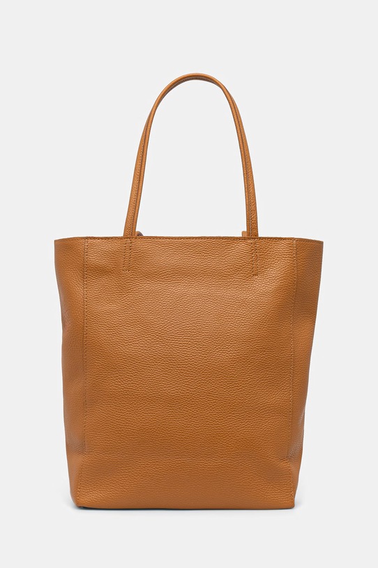 Answear.LAB сумка-шопер жіноча шкіряна коричневий m.075.podszewka.hak