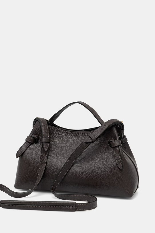 Akcesoria Answear.LAB torebka crossbody damska skórzana WS26-TOD162 brązowy