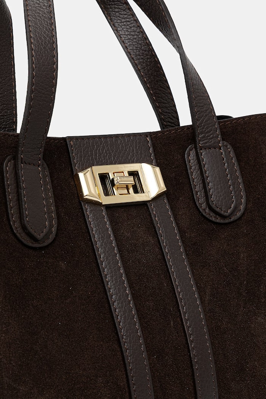 Answear.LAB aktovka dámska semišová hnedá WS26-TOD163