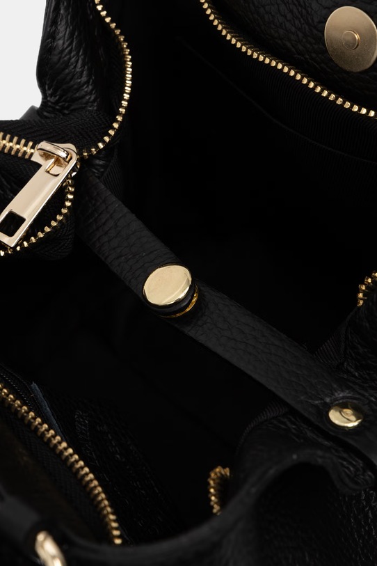 Answear.LAB torebka shopper damska skórzana WS26-TOD164 czarny