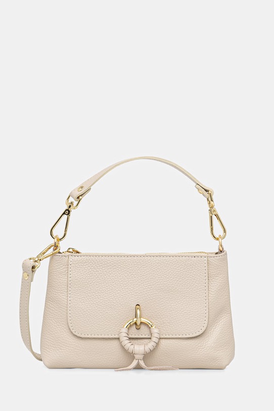 Answear.LAB listonoszka damska skórzana beżowy a00046