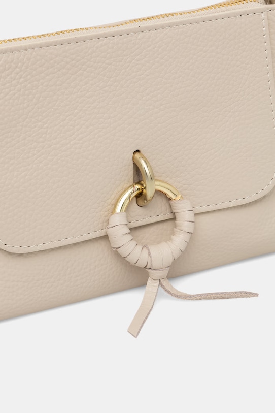 Answear.LAB listonoszka damska skórzana beżowy a00046