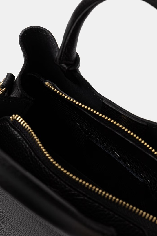 Answear.LAB torebka damska skórzana WS26-TOD171 czarny