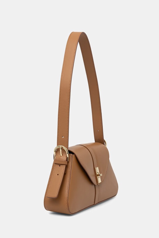 Answear.LAB torebka damska skórzana WS26-TOD173 brązowy WS26