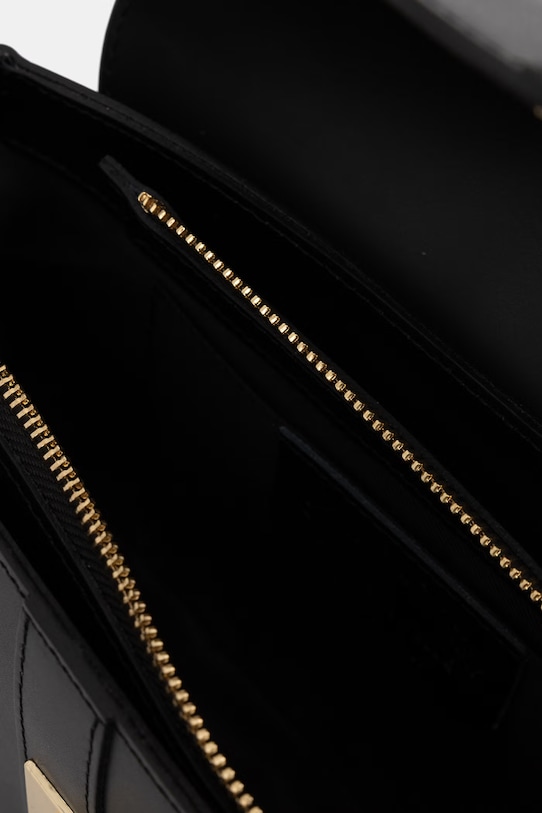 Answear.LAB kabelka dámska kožená a00093 čierna