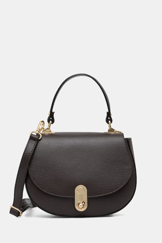 Answear.LAB torebka crossbody damska skórzana brązowy WS26-TOD174