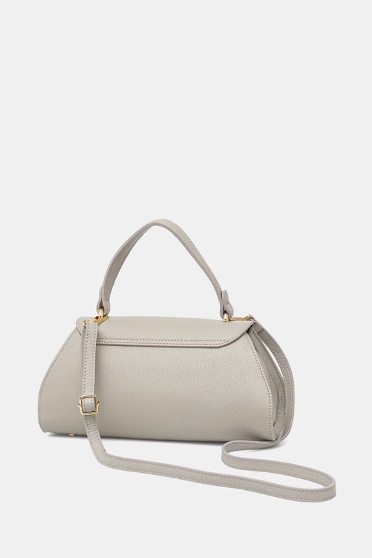 Akcesoria Answear.LAB torebka damska skórzana WS26-TOD175 szary