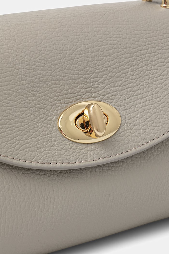 Answear.LAB kabelka dámska kožená sivá WS26-TOD175