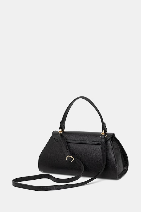 Doplnky Answear.LAB kabelka dámska kožená WS26-TOD175 čierna