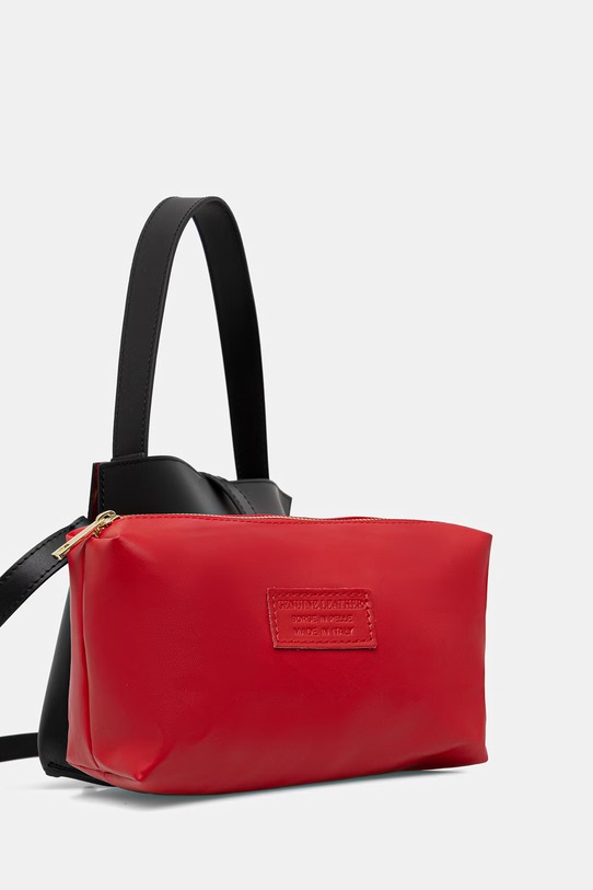 Answear.LAB torebka shopper damska skórzana czarny WS26-TOD176