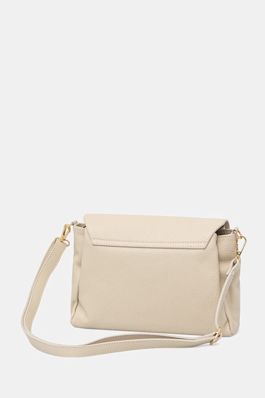 Akcesoria Answear.LAB torebka crossbody damska skórzana a00028 beżowy