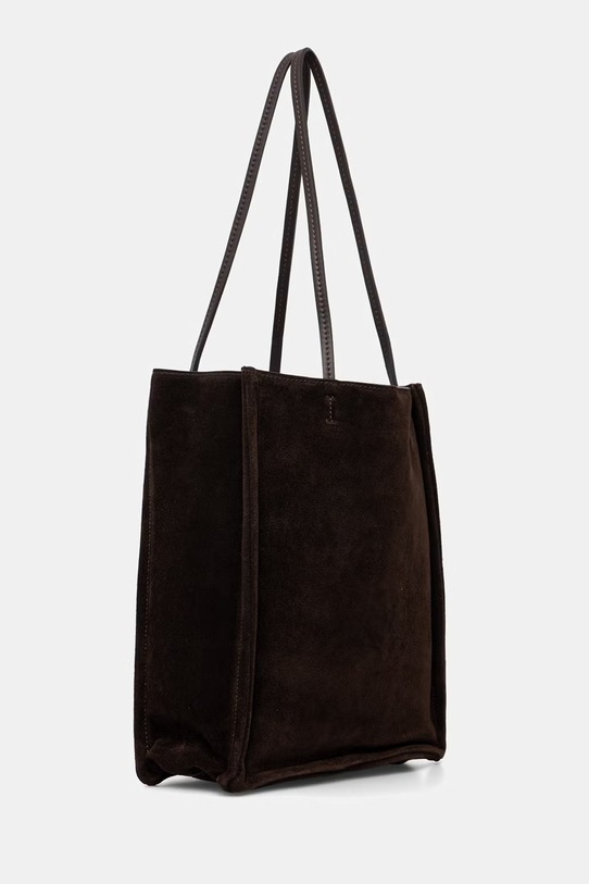 Answear.LAB torebka damska zamszowa WS26-TOD178 brązowy WS26