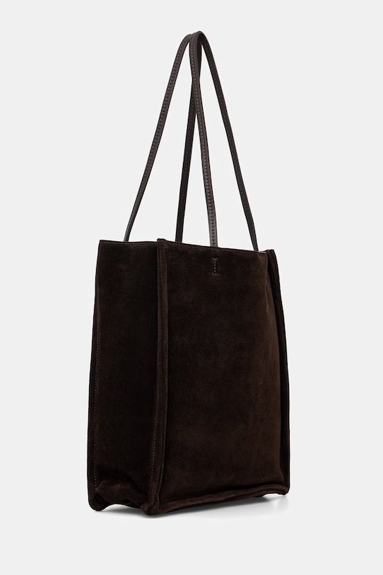 Answear.LAB torebka damska zamszowa WS26-TOD178 brązowy WS26