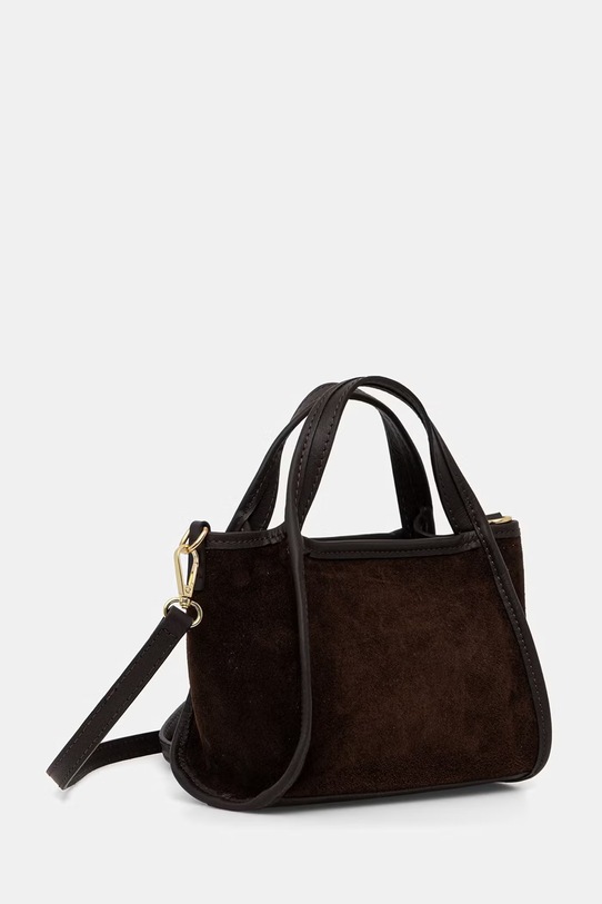 Answear.LAB torebka damska zamszowa WS26-TOD179 brązowy WS26