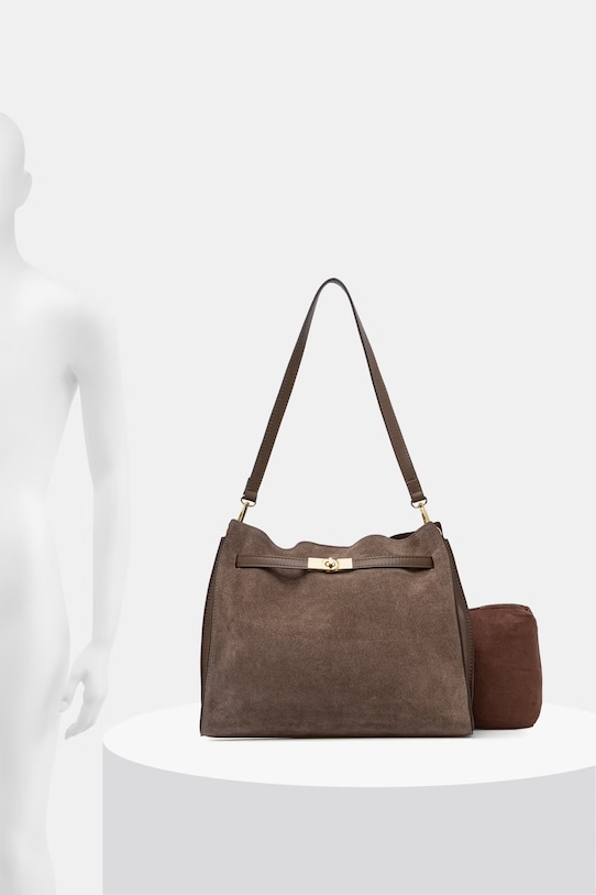 Answear.LAB torebka damska zamszowa WS26-TOD180