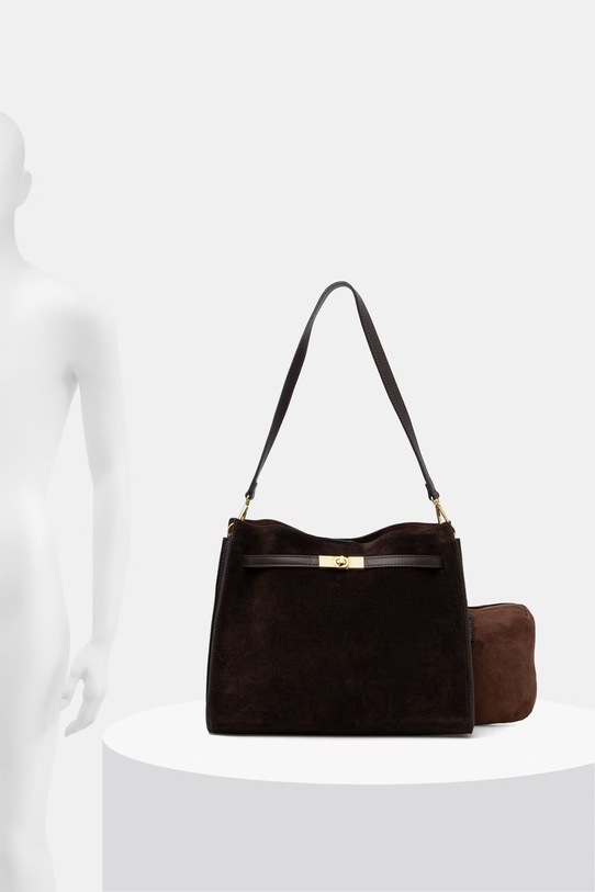 Answear.LAB torebka damska zamszowa WS26-TOD180