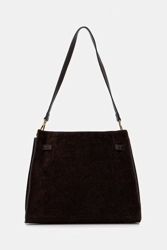 Akcesoria Answear.LAB torebka damska zamszowa WS26-TOD180 brązowy