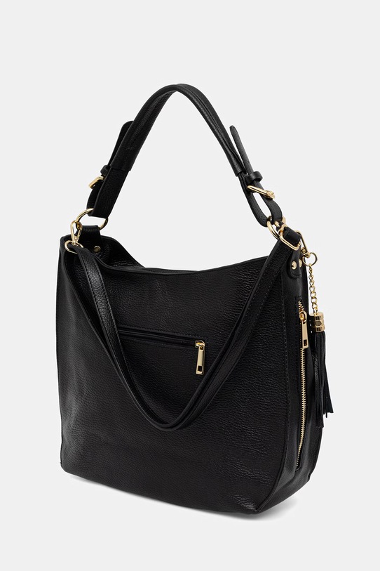 Akcesoria Answear.LAB torebka shopper damska skórzana WS26-TOD181 czarny