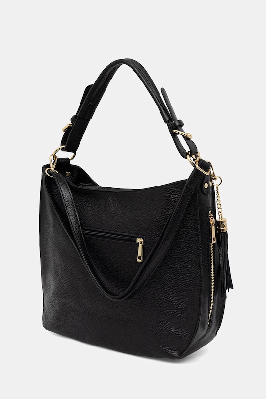 Accesorii Answear.LAB geantă shopper pentru femei de piele 1131.iak negru