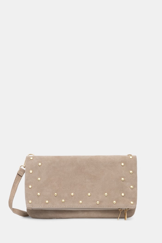 Answear.LAB geantă crossbody pentru femei, din piele întoarsă bej 1417.hak