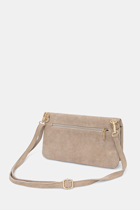 Accesorii Answear.LAB geantă crossbody pentru femei, din piele întoarsă 1417.hak bej