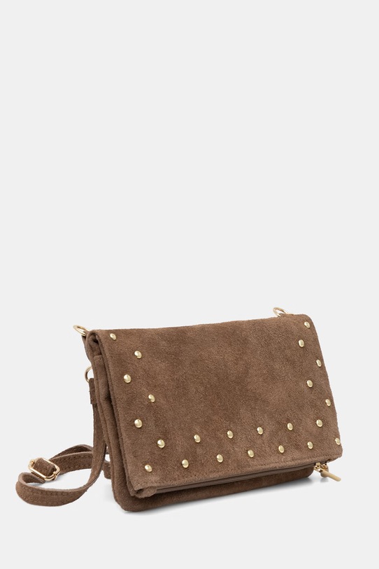 Answear.LAB geantă crossbody pentru femei, din piele întoarsă 1417.hak maro WS26