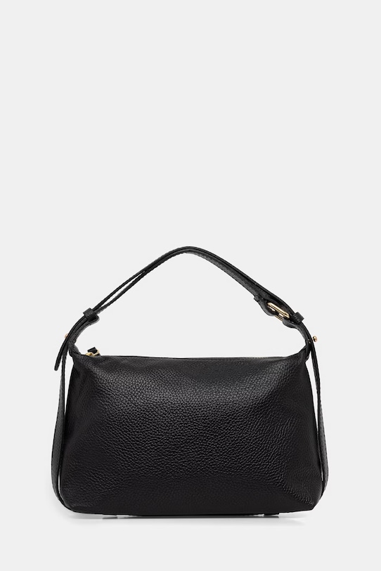 Answear.LAB чанта дамска от кожа черен 1468.hak