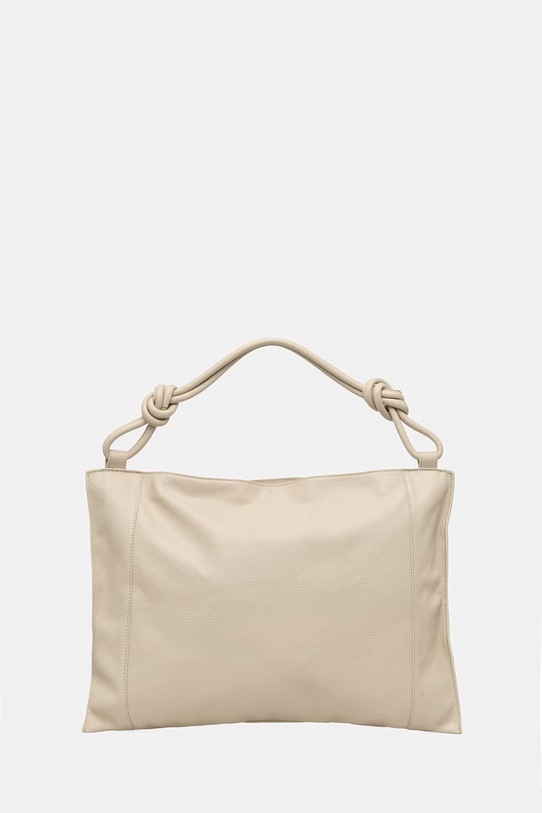 Answear.LAB kabelka typu shopper dámska kožená béžová 1406.hak