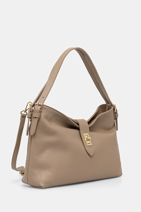 Answear.LAB torebka shopper damska skórzana SR40ML.PSR beżowy WS26